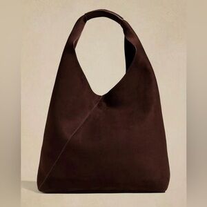 VEGAN LEATHER SLOUCHY TOTE